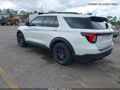 1FMWK7GC2SGC14832 — 2025 Ford Explorer, zdjęcie 4 z IAAI, Prawy tył