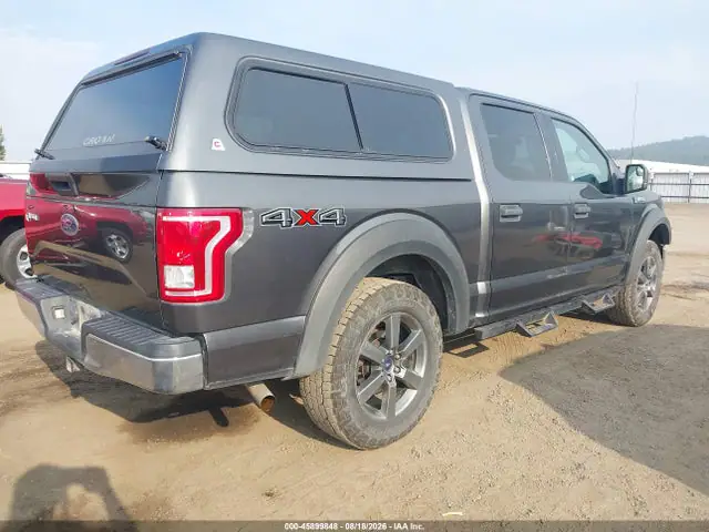 1FTEW1E85FFC80366 — 2015 Ford F-150 XLT, photo 4 from IAAI 13.10.2026, Front end