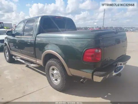 1FTRW07L61KC32968 — 2001 Ford F-150, photo 4 from IAAI, Front end