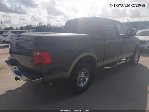 1FTRW07L61KC32968 — 2001 Ford F-150, photo 5 from IAAI, Front end