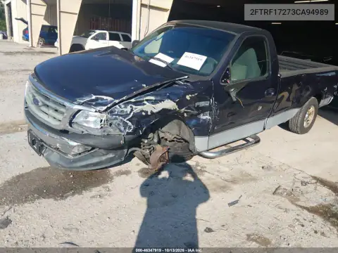 2FTRF17273CA94989 — 2003 Ford F-150, фото 2 с аукциона IAAI, Левый бок