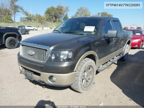 2007 Ford F-150 Fx4/Lariat/Xlt VIN 1FTPW14V77KC39391 фото 3