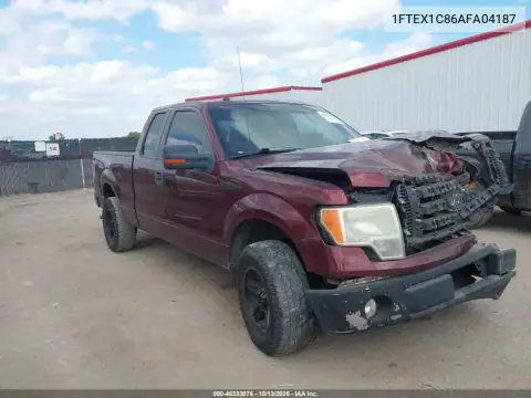 1FTEX1C86AFA04187 — 2010 Ford F-150, фото 2 с аукциона IAAI, Передняя и задняя части