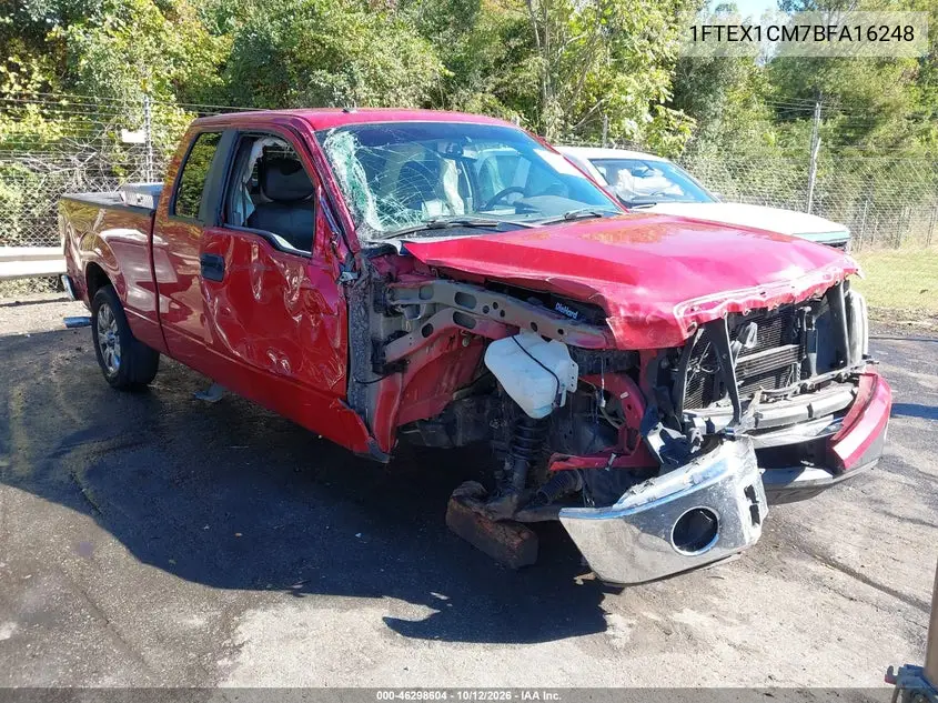 1FTEX1CM7BFA16248 — 2011 Ford F-150, photo 2 from IAAI 22.10.2026, Right side