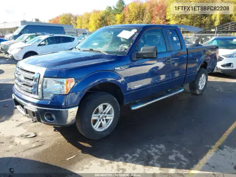 1FTFX1ET8BFC82208 — 2011 Ford F-150, photo 2 from IAAI 22.10.2026, Left rear
