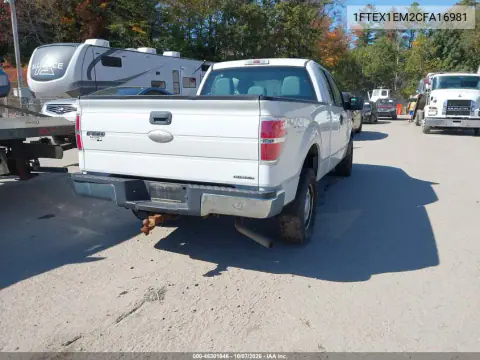 2012 Ford F-150 Xl VIN 1FTEX1EM2CFA16981 фото 4