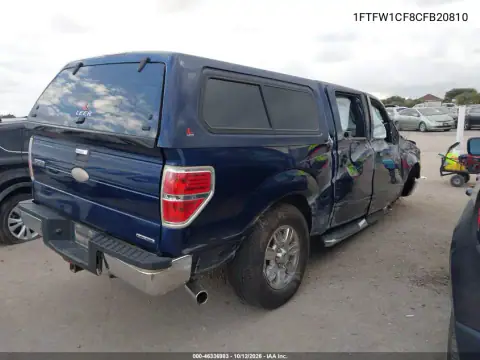 1FTFW1CF8CFB20810 — 2012 Ford F-150, zdjęcie 4 z IAAI, Zagrożenie biologiczne / chemiczne