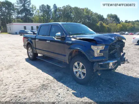 1FTEW1EF4FFC83872 Ford F-150 2015 — Front end damage, before-repair photo
