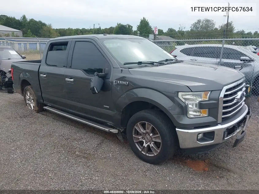 2015 Ford F-150 Xlt VIN 1FTEW1CP2FFC67634 фото 2