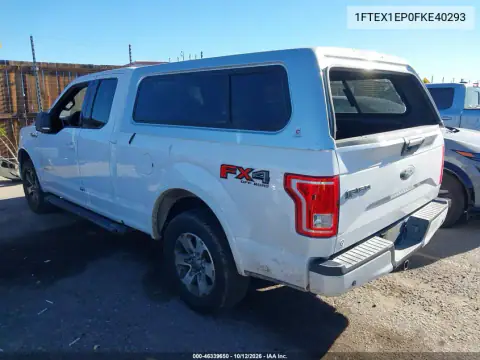 1FTEX1EP0FKE40293 — 2015 Ford F-150, Theft, before-repair photos