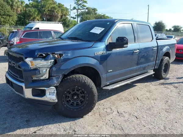 1FTEW1CP4GFD32100 — 2016 Ford F-150, фото 2 с аукциона IAAI, Передняя часть слева