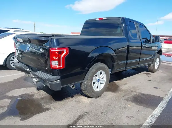 1FTEX1CP5GKD33146 — 2016 Ford F-150, photo 4 from IAAI, Front and rear