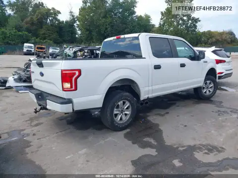 1FTEW1EF4HFB28872 — 2017 Ford F-150, фото 5 с аукциона IAAI, ПЕРЕДНЯЯ ЧАСТЬ
