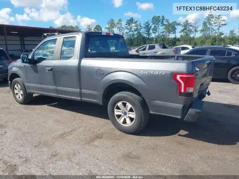 1FTEX1C88HFC43234 — 2017 Ford F-150, foto 4 de IAAI, Parte trasera