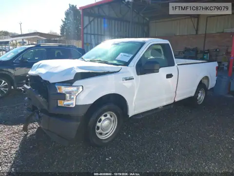 1FTMF1C87HKC79079 — 2017 Ford F-150, zdjęcie 3 z IAAI, Przód