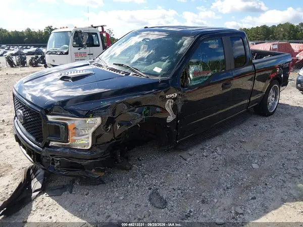 1FTEX1CP2JFC22277 — 2018 Ford F-150, photo 2 from IAAI, All-over damage
