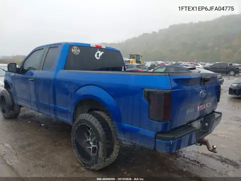 1FTEX1EP6JFA04775 — 2018 Ford F-150, photo 4 from IAAI, Front end