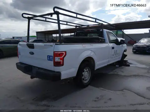 2018 Ford F-150 Xl VIN 1FTMF1CBXJKD46663 фото 5