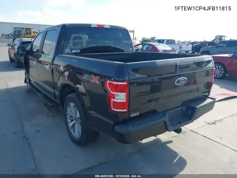 1FTEW1CP4JFB11815 — 2018 Ford F-150, zdjęcie 4 z IAAI, Przód
