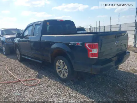 1FTEX1CPXJFA27639 — 2018 Ford F-150, foto 4 de IAAI, Parte delantera