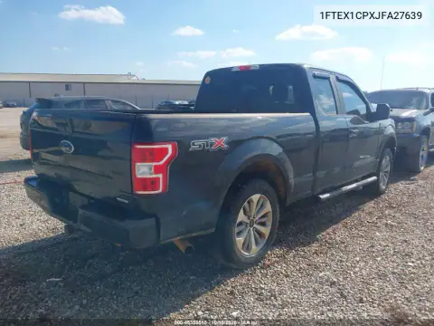1FTEX1CPXJFA27639 — 2018 Ford F-150, foto 5 de IAAI, Parte delantera