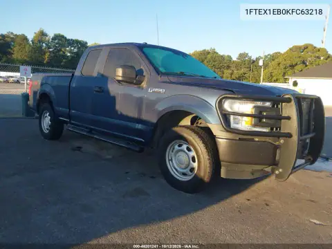 1FTEX1EB0KFC63218 — 2019 Ford F-150, Естественный износ, фото до ремонта