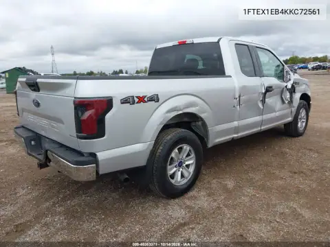 1FTEX1EB4KKC72561 — 2019 Ford F-150, zdjęcie 5 z IAAI, Prawy bok