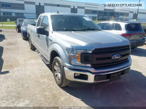 1FTEX1CP7LKE22498 — 2020 Ford F-150, Undercarriage damage, before-repair photos