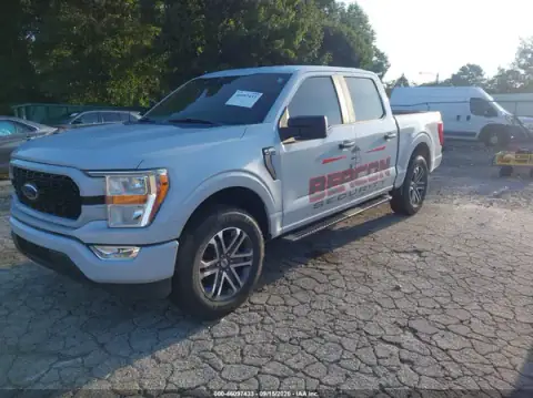 1FTEW1CP9MKD25288 — 2021 Ford F-150, photo 2 from IAAI, Left side