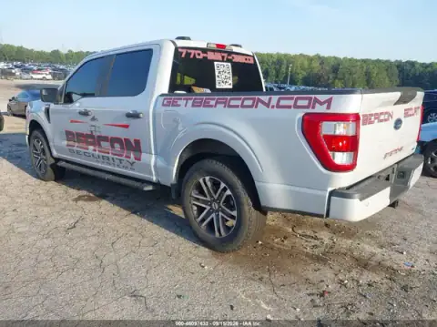 1FTEW1CP9MKD25288 — 2021 Ford F-150, photo 3 from IAAI, Left side