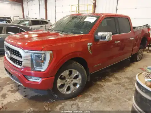 1FTFW1CD8MFA58681 — 2021 Ford F-150, photo 2 from IAAI 20.10.2026, Rear end