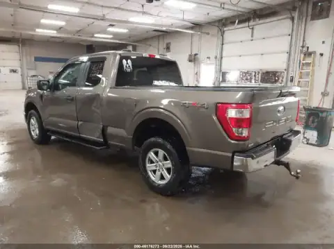 1FTEX1EB8MKE30547 — 2021 Ford F-150, фото 3 с аукциона IAAI, левый бок