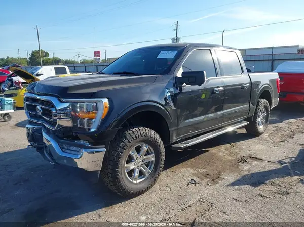 1FTEW1EP0MFB93155 — 2021 Ford F-150, photo 2 from IAAI, Left front