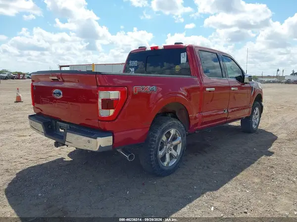 1FTFW1ED2MFC29924 — 2021 Ford F-150, photo 4 from IAAI 06.10.2026, Right side