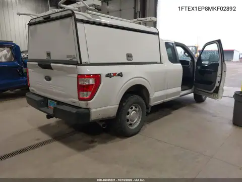 1FTEX1EP8MKF02892 — 2021 Ford F-150, фото 4 с аукциона IAAI, электрика
