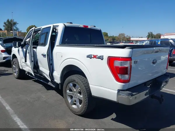 1FTFW1E52NFA41687 — 2022 Ford F-150, zdjęcie 3 z IAAI 22.10.2026, Lewy bok