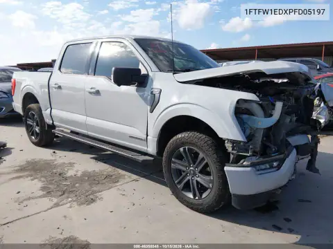1FTFW1EDXPFD05197 — 2023 Ford F-150, ПЕРЕДНЯЯ ЧАСТЬ, фото до ремонта