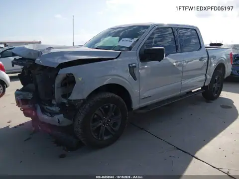 1FTFW1EDXPFD05197 — 2023 Ford F-150, фото 3 с аукциона IAAI, ПЕРЕДНЯЯ ЧАСТЬ