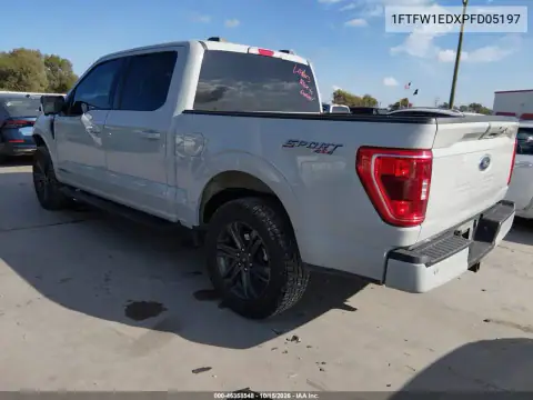 1FTFW1EDXPFD05197 — 2023 Ford F-150, фото 4 с аукциона IAAI, ПЕРЕДНЯЯ ЧАСТЬ