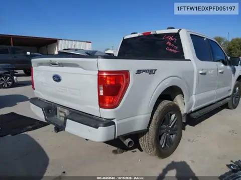 1FTFW1EDXPFD05197 — 2023 Ford F-150, фото 5 с аукциона IAAI, ПЕРЕДНЯЯ ЧАСТЬ