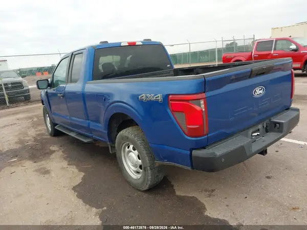 1FTEX1LP9RKD66962 — 2024 Ford F-150, photo 3 from IAAI, Front end