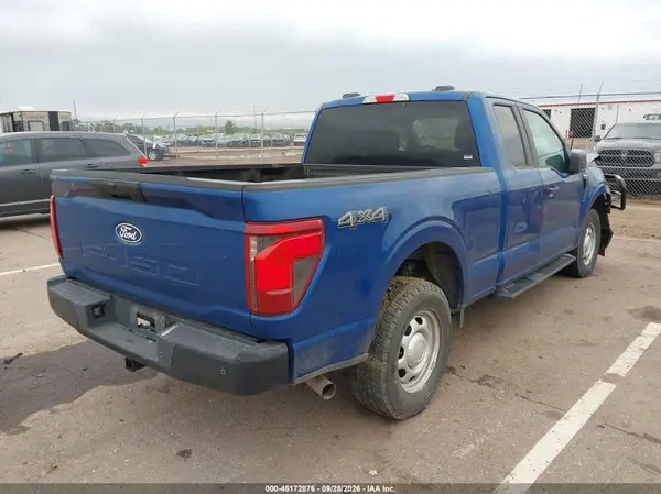 1FTEX1LP9RKD66962 — 2024 Ford F-150, photo 4 from IAAI, Front end