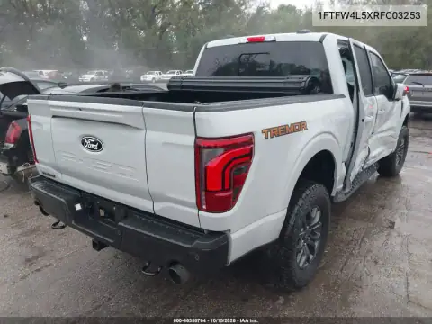 1FTFW4L5XRFC03253 — 2024 Ford F-150, ფოტო 5, IAAI, მარჯვენა მხარე
