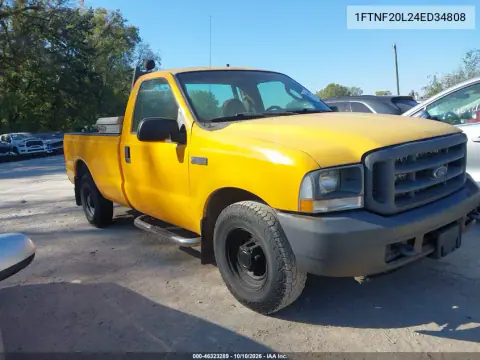 2004 Ford F-250 Xl/Xlt VIN 1FTNF20L24ED34808 фото 2