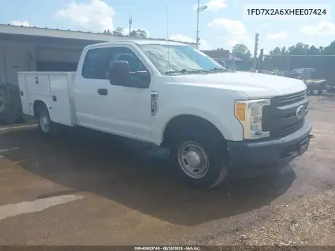 1FD7X2A6XHEE07424 — 2017 Ford F250, Desgaste normal, fotos antes de reparar