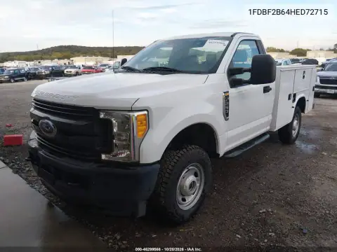 1FDBF2B64HED72715 — 2017 Ford F250, ფოტო 3, IAAI 28.10.2026, ბუნებრივი ცვეთა