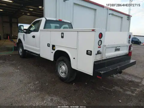 1FDBF2B64HED72715 — 2017 Ford F250, ფოტო 4, IAAI 28.10.2026, ბუნებრივი ცვეთა