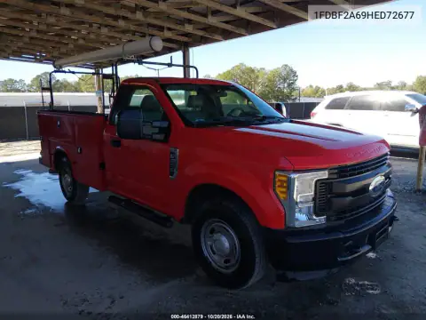 1FDBF2A69HED72677 — 2017 Ford F250, ბუნებრივი ცვეთა, ფოტოები შეკეთებამდე