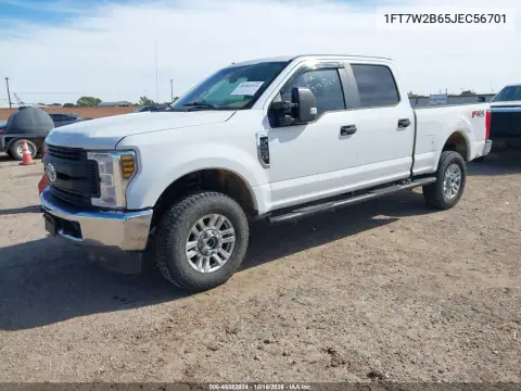 1FT7W2B65JEC56701 — 2018 Ford F250, photo 2 from IAAI, All-over damage