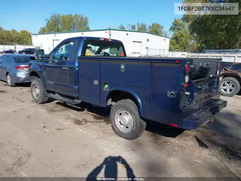 2019 Ford F-250 Xl VIN 1FDBF2BT7KEC34647 фото 3